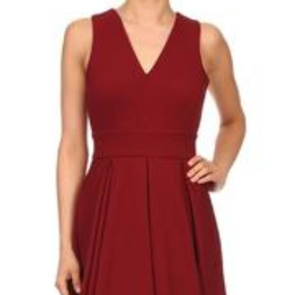 Haute Monde Black Fit and Flare Mini Dress - Picture 5 of 6